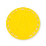 Suporte-de-Silicone-Mandala-Amarelo-Dijon-Le-Creuset