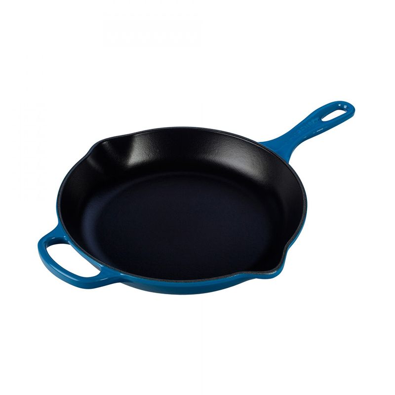 Skillet-Redonda-com-Alca-Signature-20-cm-Azul-Marseille-Le-Creuset