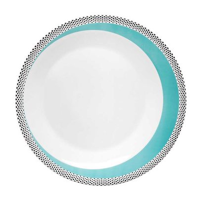 Prato Raso Moon Candy Dots Porcelana 21,5 cm Oxford