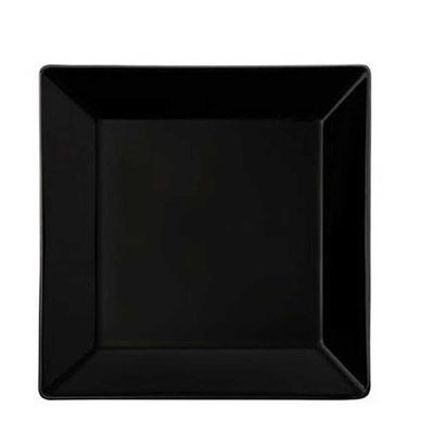Prato Raso Quadrado Quartier Porcelana 26,5X26,5 cm Preto Oxford