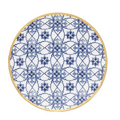 Prato Fundo Coup Lusitana Porcelana 24 cm Oxford