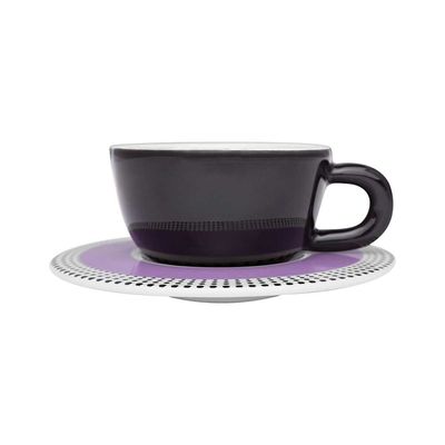 Xícara de Chá com Pires Moon Candy Dots Porcelana 200 ml Oxford