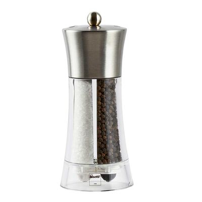 Moedor Duplo Sal e Pimenta Dual 19,5 cm Bisetti