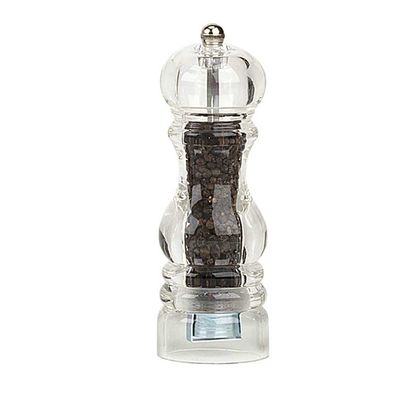 Moedor de Pimenta Milano Acrílico 17,5 cm Bisetti