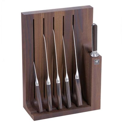 Bloco de Facas Madeira de Lei Twin 1731 7 Peças Zwilling J.A. Henckels
