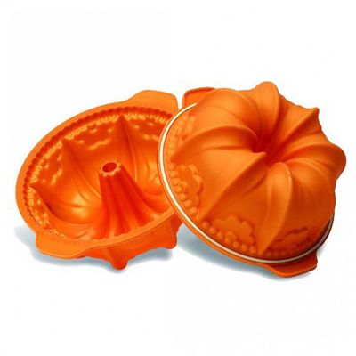 Forma Flor Alta Laranja Silikomart