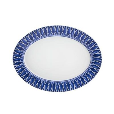 Travessa Oval Azure Lux Grande 40,2X32 cm Vista Alegre Atlantis