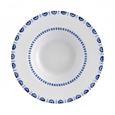 Prato Pasta Azure Lux Pequeno 24 cm 4 Peças Vista Alegre Atlantis