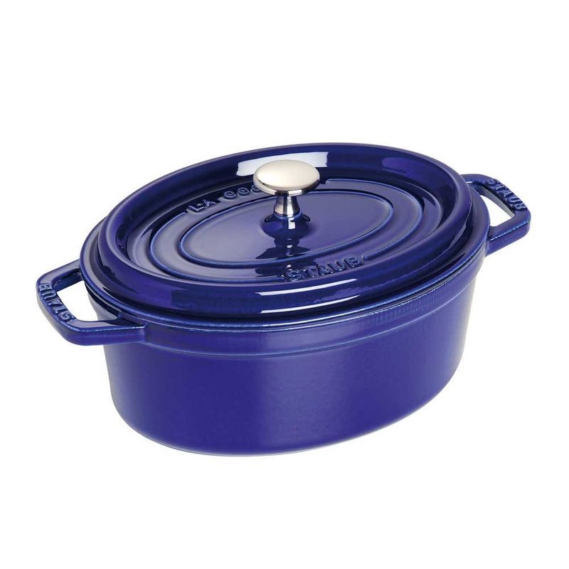 CACAROLA-OVAL-FERRO-FUNDIDO-AZUL-MARINHO-29-CM-STAUB