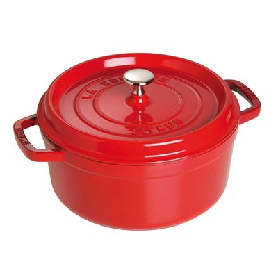 Caçarola Redonda Ferro Fundido 26 cm Cereja Staub
