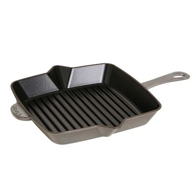 Grelha Quadrada Ferro Fundido Cinza 26X26 cm Staub