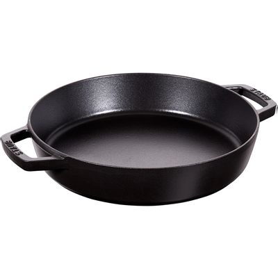 Frigideira com Duas Alças Ferro Fundido 26 cm Preto Staub