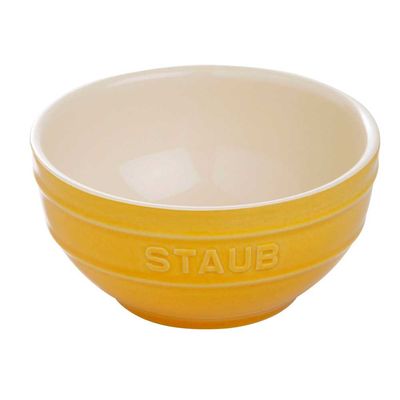 Bowl Cerâmica 1,2 Litro Amarelo Limão Staub