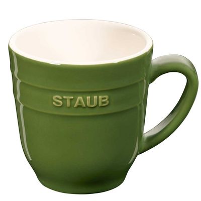 Caneca Cerâmica 350 ml Verde Basil Staub