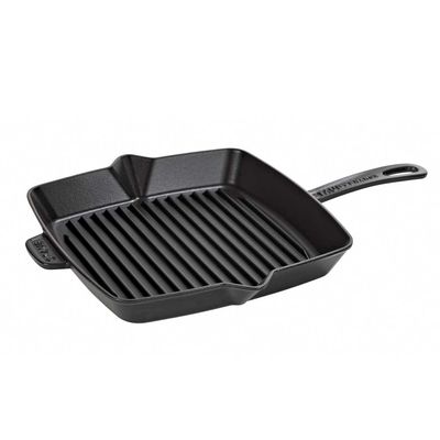 Grelha Quadrada Ferro Fundido Preto 30X30 cm Staub