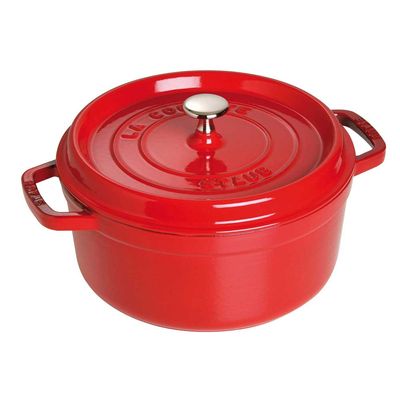 Caçarola Redonda Ferro Fundido 20 cm Cereja Staub