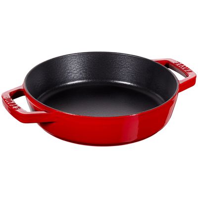 Frigideira Redonda com Duas Alças Ferro Fundido Cereja 20 cm Staub