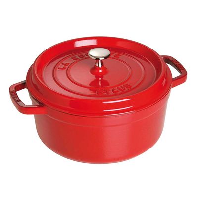 Caçarola Redonda Ferro Fundido 18 cm Cereja Staub