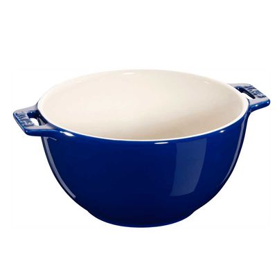 Bowl Cerâmica 1,4 Litro Azul Marinho Staub
