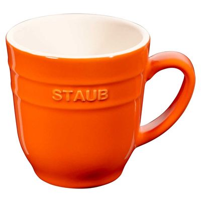 Caneca Cerâmica 350 ml Laranja Staub