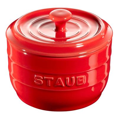 Porta Sal Cerâmica Cereja Staub