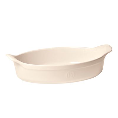 Travessa Oval Cerâmica HR 34,5X23,5 cm Areia Emile Henry
