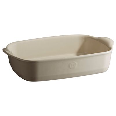 Travessa Retangular Cerâmica Hr 42X27 cm Areia Emile Henry