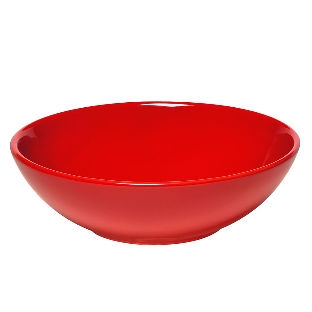 Emile Henry | tigela grande cerâmica hr 3,2 litros vermelho emile