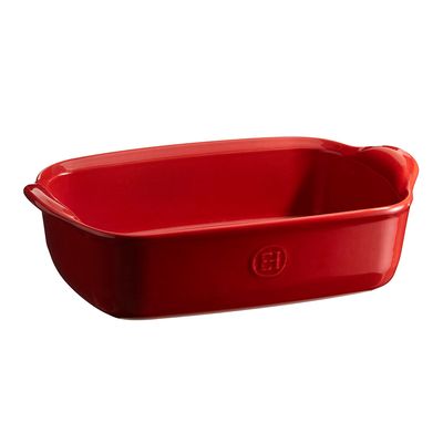 Travessa Retangular Cerâmica HR 22X14 cm Vermelho Emile Henry