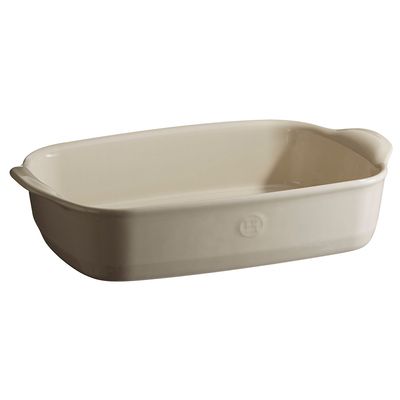 Travessa Retangular Cerâmica HR 29X19 cm Areia Emile Henry