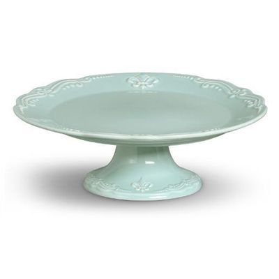 Prato de Doce Flor de Lis G Verde Porto Brasil