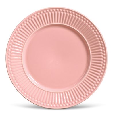 Prato Raso Roma Cerâmica 6 Peças Rosa Porto Brasil