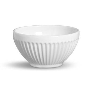 Bowl Plissé Cerâmica Branco Porto Brasil