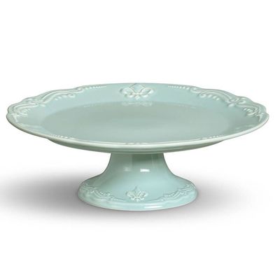 Prato de Doce Flor de Lis M Verde Porto Brasil