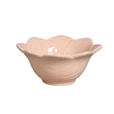 Bowl Leaves Rosa Claro Porto Brasil