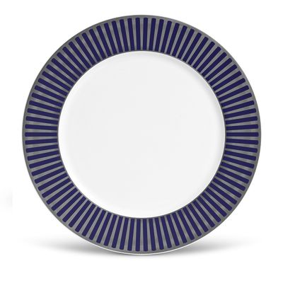 Prato Raso Flat Cobalt Cerâmica 6 Peças Porto Brasil