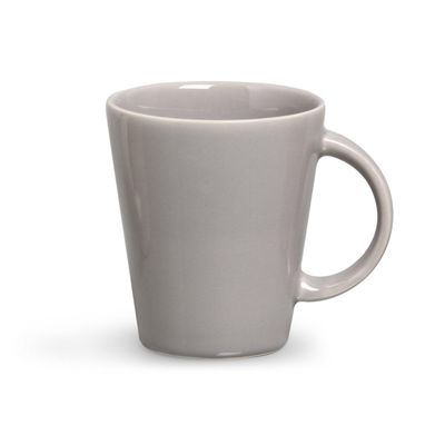 Caneca Lisa Cerâmica 360 ml Cinza Claro Porto Brasil
