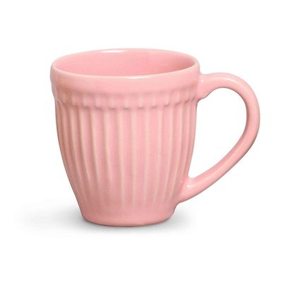 Caneca Roma Cerâmica 320 ml Rosa Porto Brasil