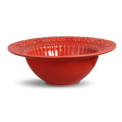 Tigela Esparta G Vermelho Porto Brasil