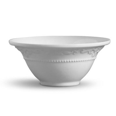 Bowl Acanthus Cerâmica Branco Porto Brasil