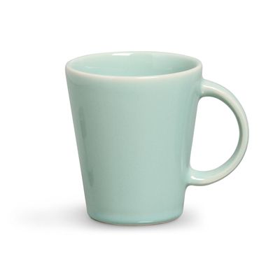 Caneca Lisa Cerâmica 360 ml Verde Porto Brasil