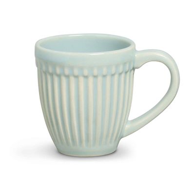 Caneca Roma Cerâmica 320 ml Verde Porto Brasil