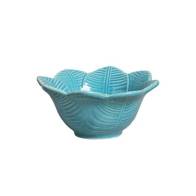 Bowl Leaves Azul Poppy Porto Brasil
