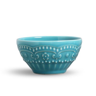 Bowl Esparta Cerâmica Azul Poppy Porto Brasil