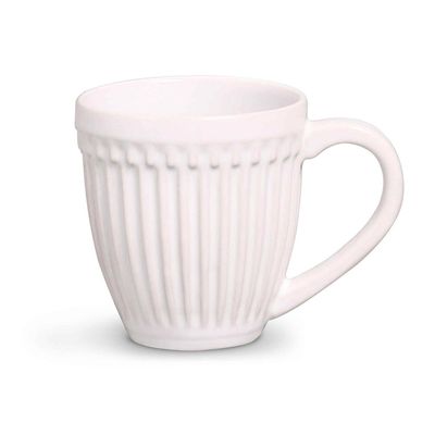 Caneca Roma Cerâmica 320 ml Branco Porto Brasil