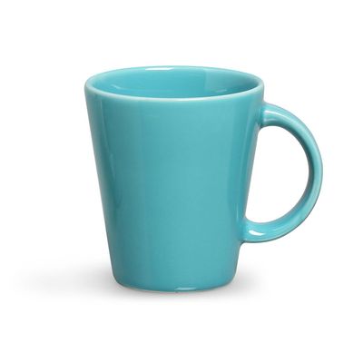 Caneca Lisa Cerâmica 360 ml Azul Poppy Porto Brasil