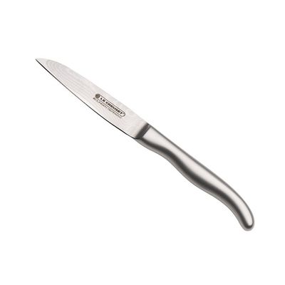 Faca Vegetais 4 Pol Aço Damasco com Cabo Aço Inox Ply Le Creuset