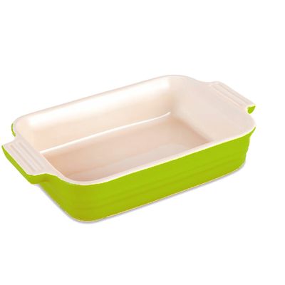 Travessa Retangular 600 ml Verde Kiwi Le Creuset