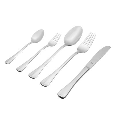 Faqueiro Baguette Aço Inox 18/10 45 Peças Serve 8 Pessoas Bsf
