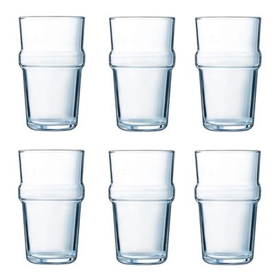 Copo Alto Acrobate 320 ml 6 Peças Transparente Luminarc